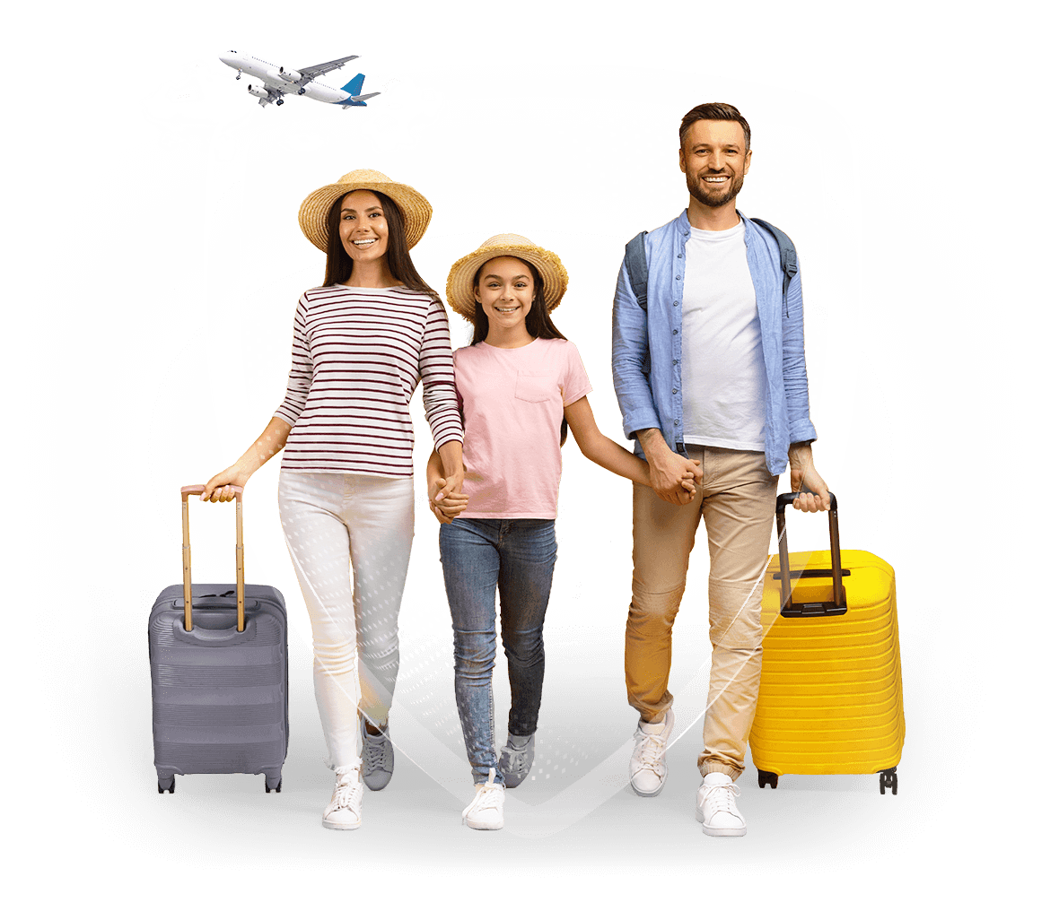 Persona revisando mapa de viaje